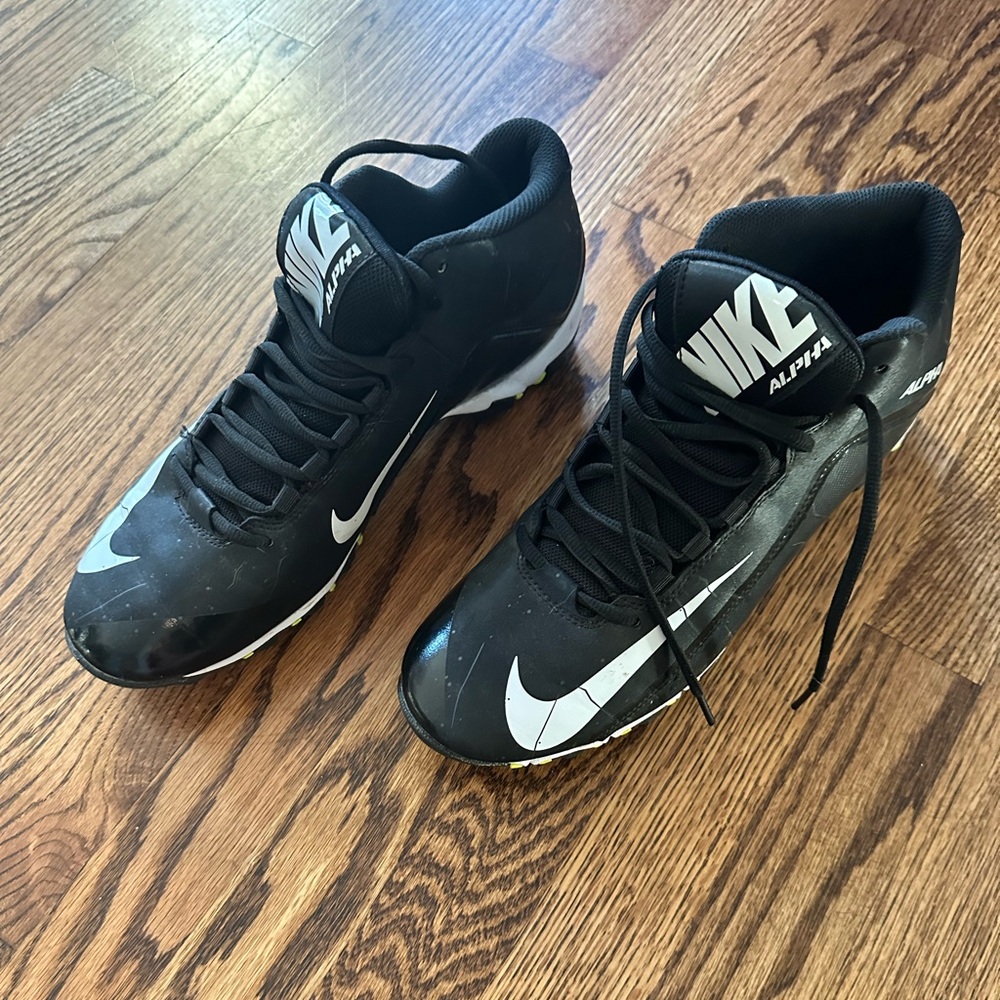 Nike Alpha Fastflex cleats, Men’s size 11